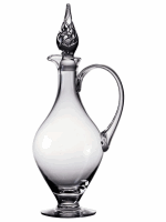 DARTINGTON CRYSTAL DECANTERS HANDLED CLARET DECANTER